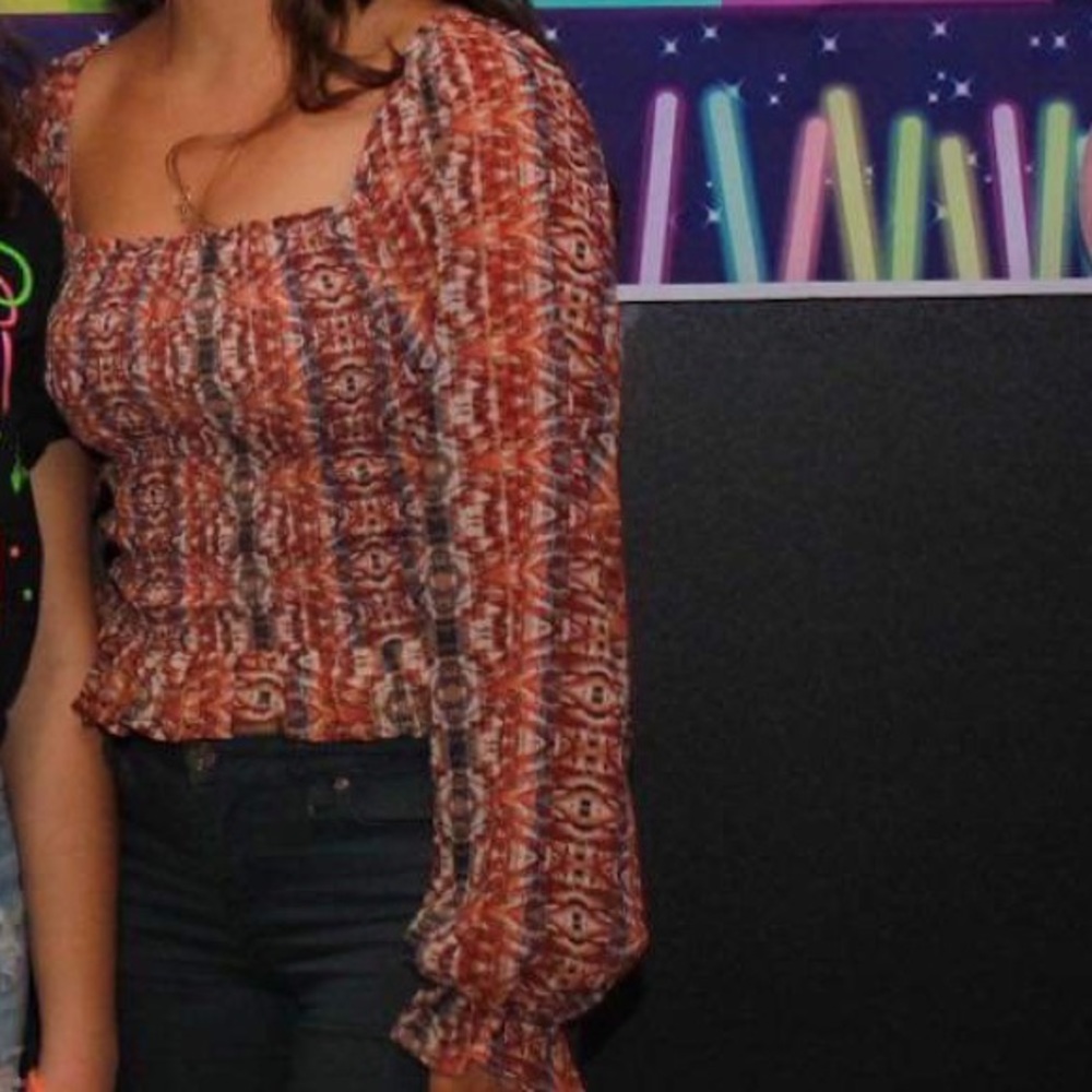 Off the shoulder top